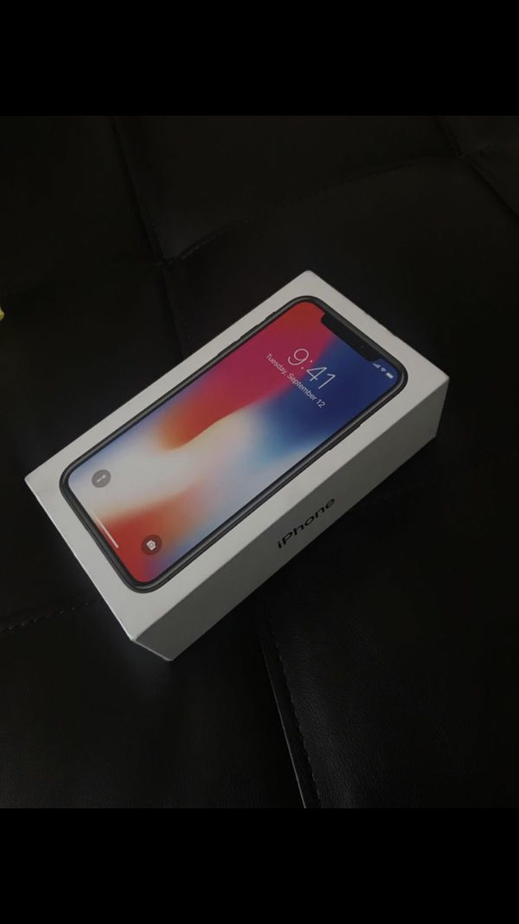 Brand new iPhone X need gone ASAP only asking for 500 64G