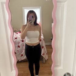 GUESS CURVY SKINNY BLACK JEANS 