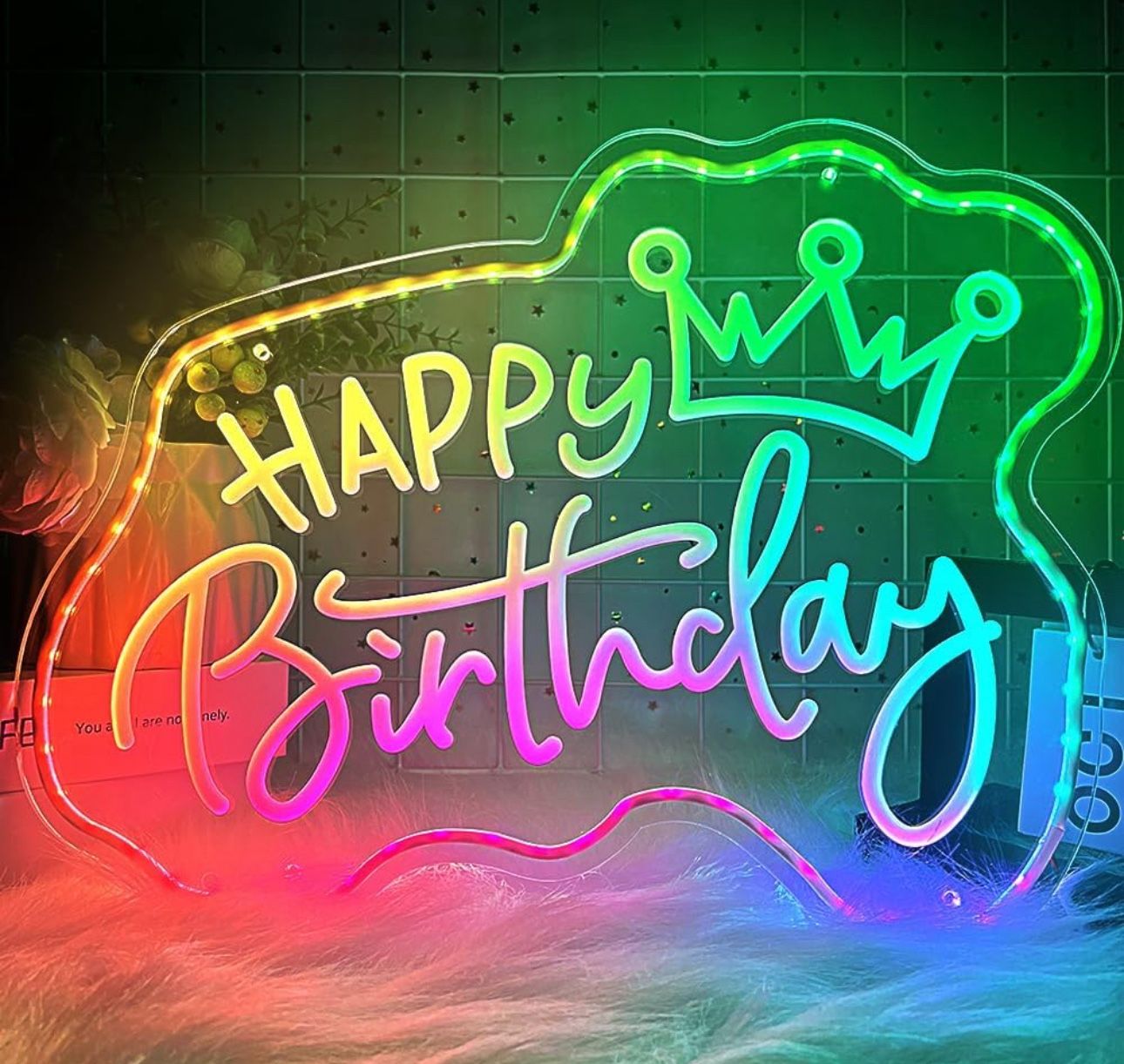 Happy Birthday Sign
