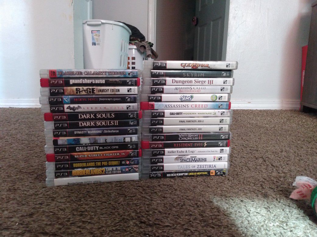 Various Games And Wii Console/Accessories
