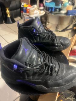 Size 10 Air Jordan 12 Retro Black Dark Concord