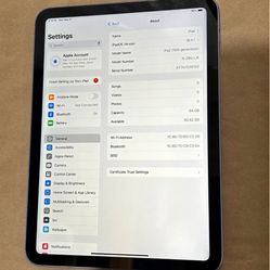 Apple IPad 10th Generation 64GB Wifi only! W/Protective Case! IOS 18 Ready!