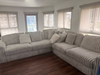 Stupendous white couch need gone
