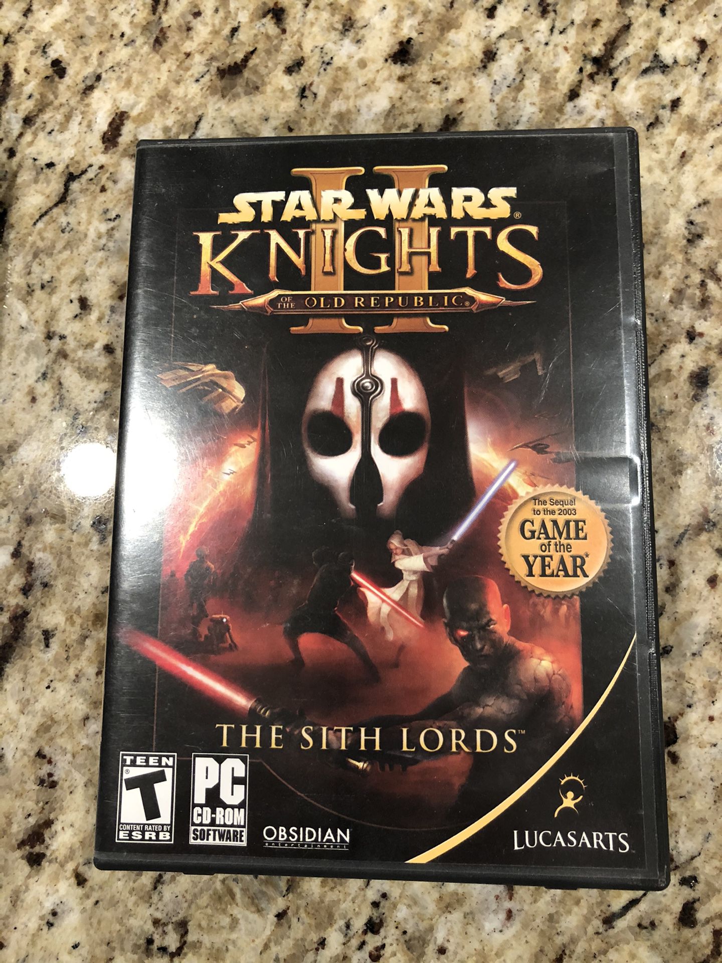 Star Wars Knights of the Old Republic PC game