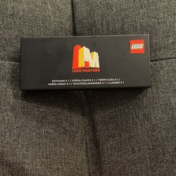 Rare Lego Masters Gold Keychain