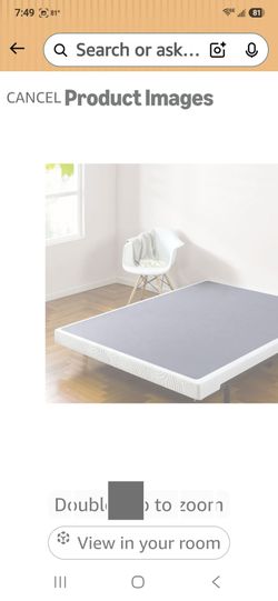 California King Bed Frame and Foundation Box Spring