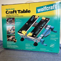 Craft Table - Wolfcraft Quick Jaw