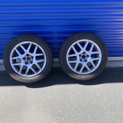 Set Of 2 Wheels & Rims 