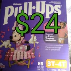 Huggies Pull ups (Size 3T-4T)