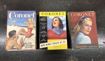 Lot of Vintage Coronet Magazines