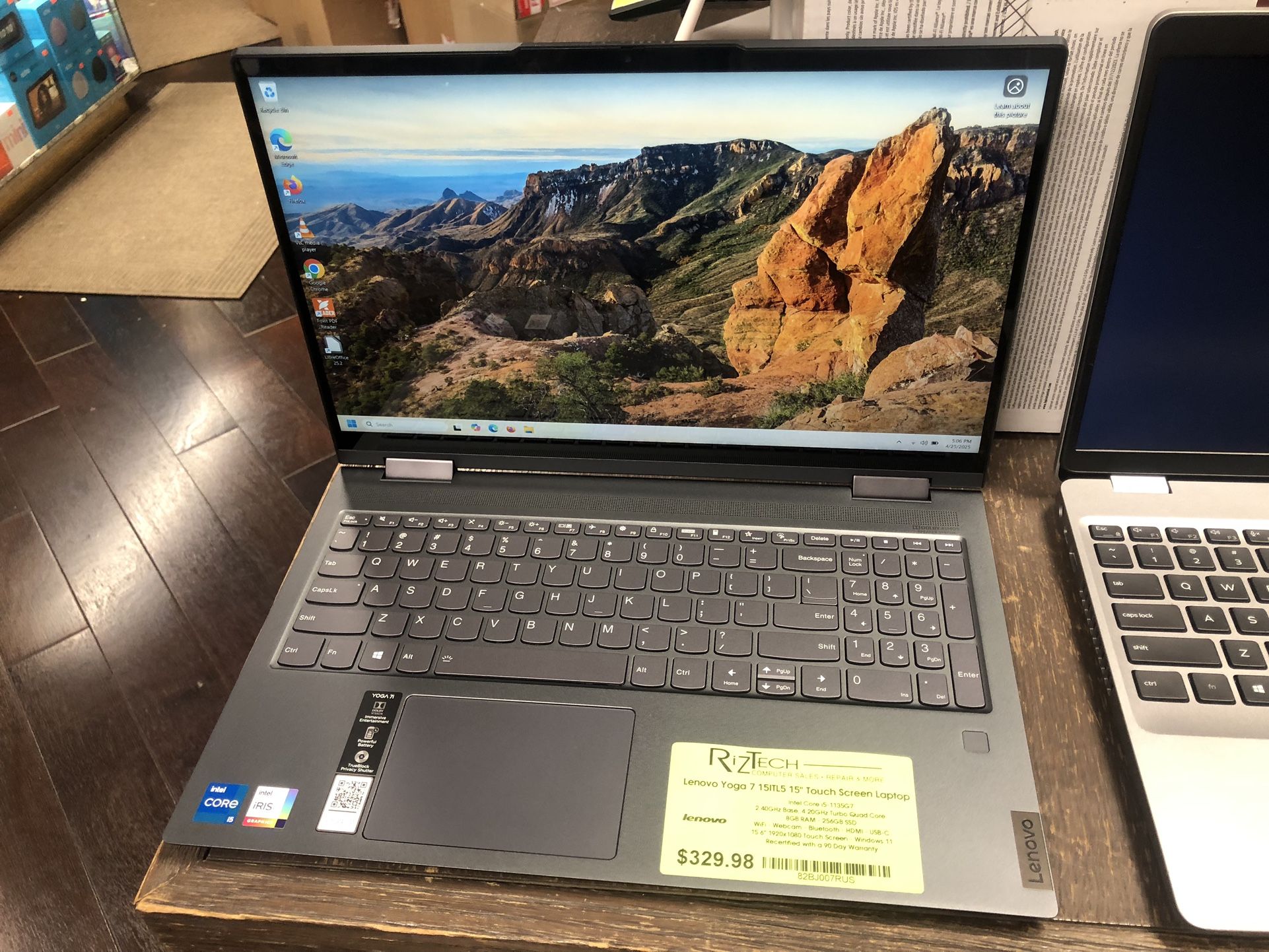 Lenovo Yoga 7 15ITL5 Touchscreen Laptop – $329.98