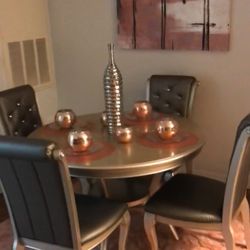 Silver Dining table 