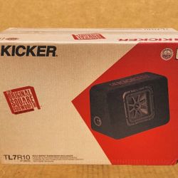 Kicker L7R10 Bass System 10" L7 Solo-Baric Subwoofer Ported Box TL7R102 1000 Watts 45TL7R102 🚨 Payment Options Available 🚨 No Credit Needed 🚨