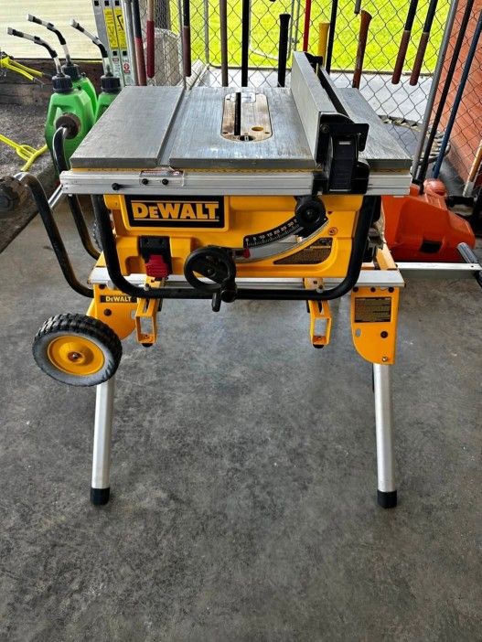 Dewalt Table Saw with Stand