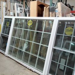 New Pella Surplus -129x63 Vinyl Triple Window