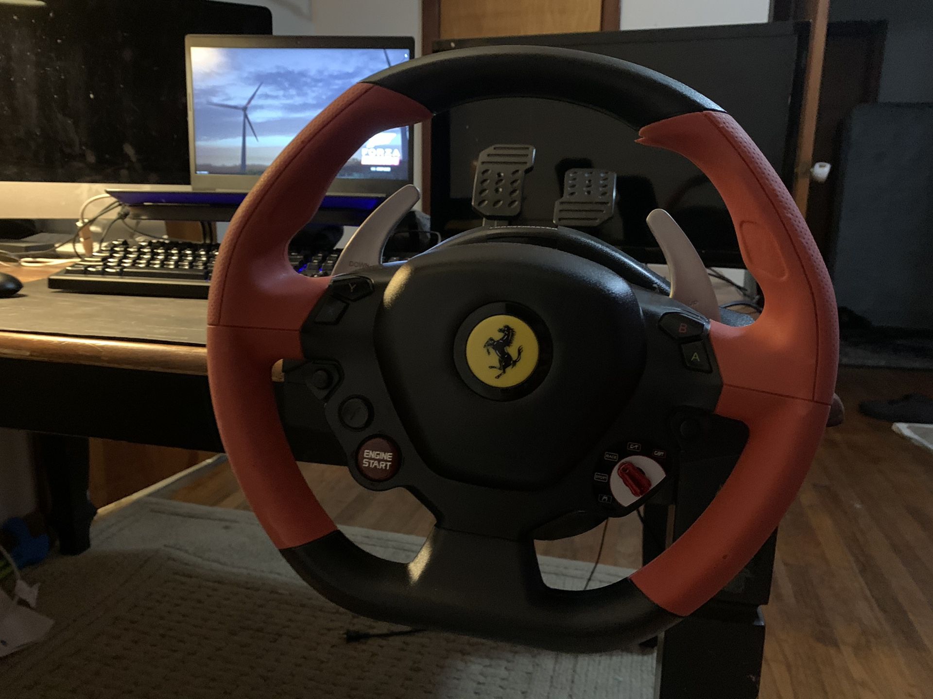 Thrustmaster Ferrari 458 Spider Race wheel for Xbox One