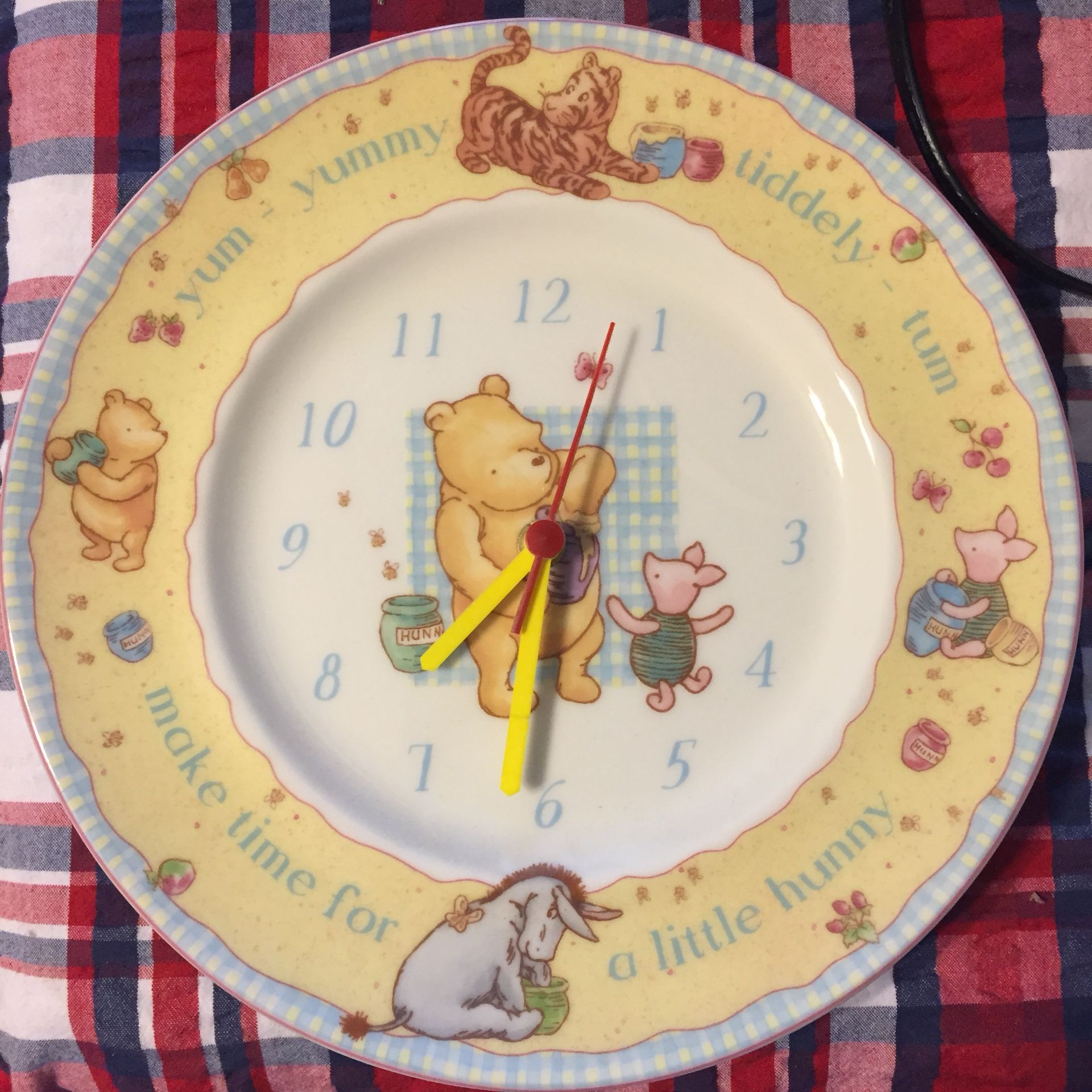 Royal Doulton Winnie the Pooh clock