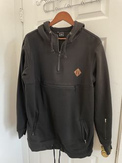 I Ride Sideways Picks DWR Shred Fit Hoodie Black