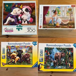 Puzzles – Great Condition (Perfect Christmas Gift!)