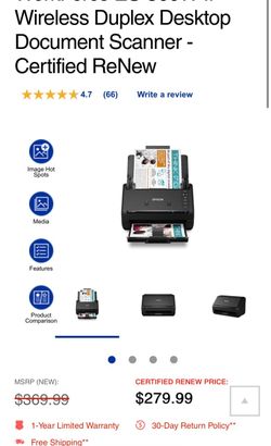 Epsom document scanner