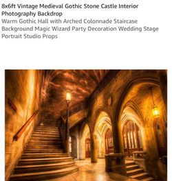 Gothic Castle Backdrop