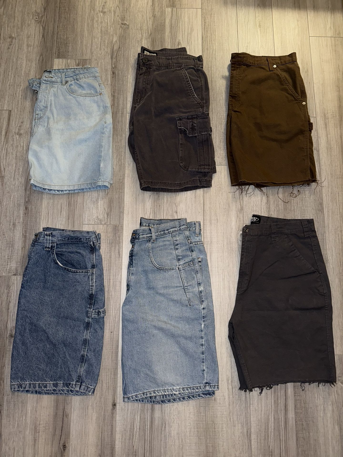Thrifted Jorts N Cargos