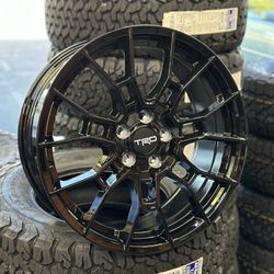 Toyota Camry TRD Rims Tires 19x8.5 5x114.3 Gloss Black Finance Available