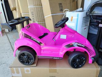 Go Kart Kids 6v W Remote Control 