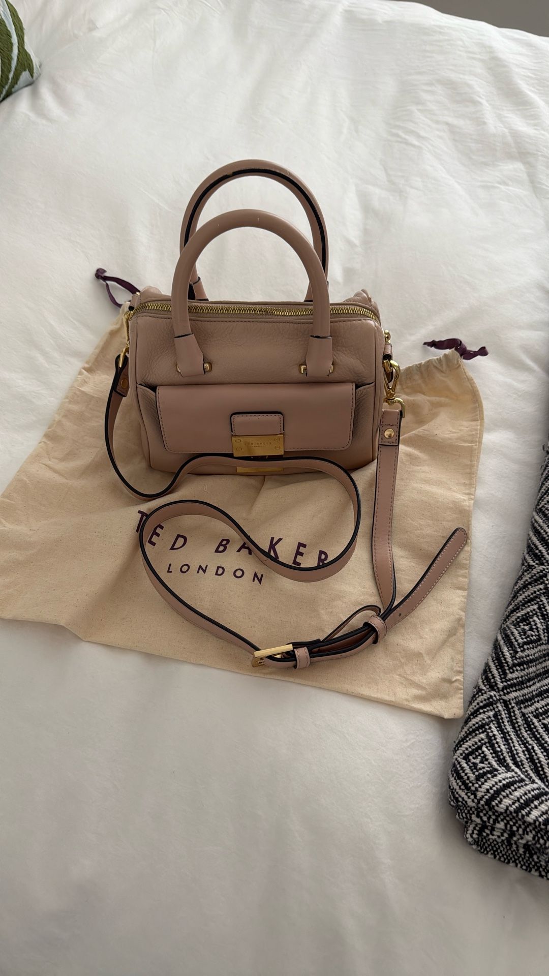 Ted Baker Leather Satchel- Small