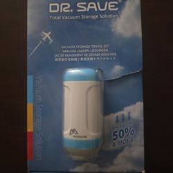 Dr. Save Vacuum Storage Travel Pump System Space Saving Vacuum Storage Kit