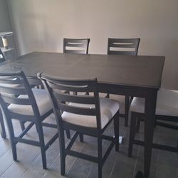 7pcs Counterheight Dining set 