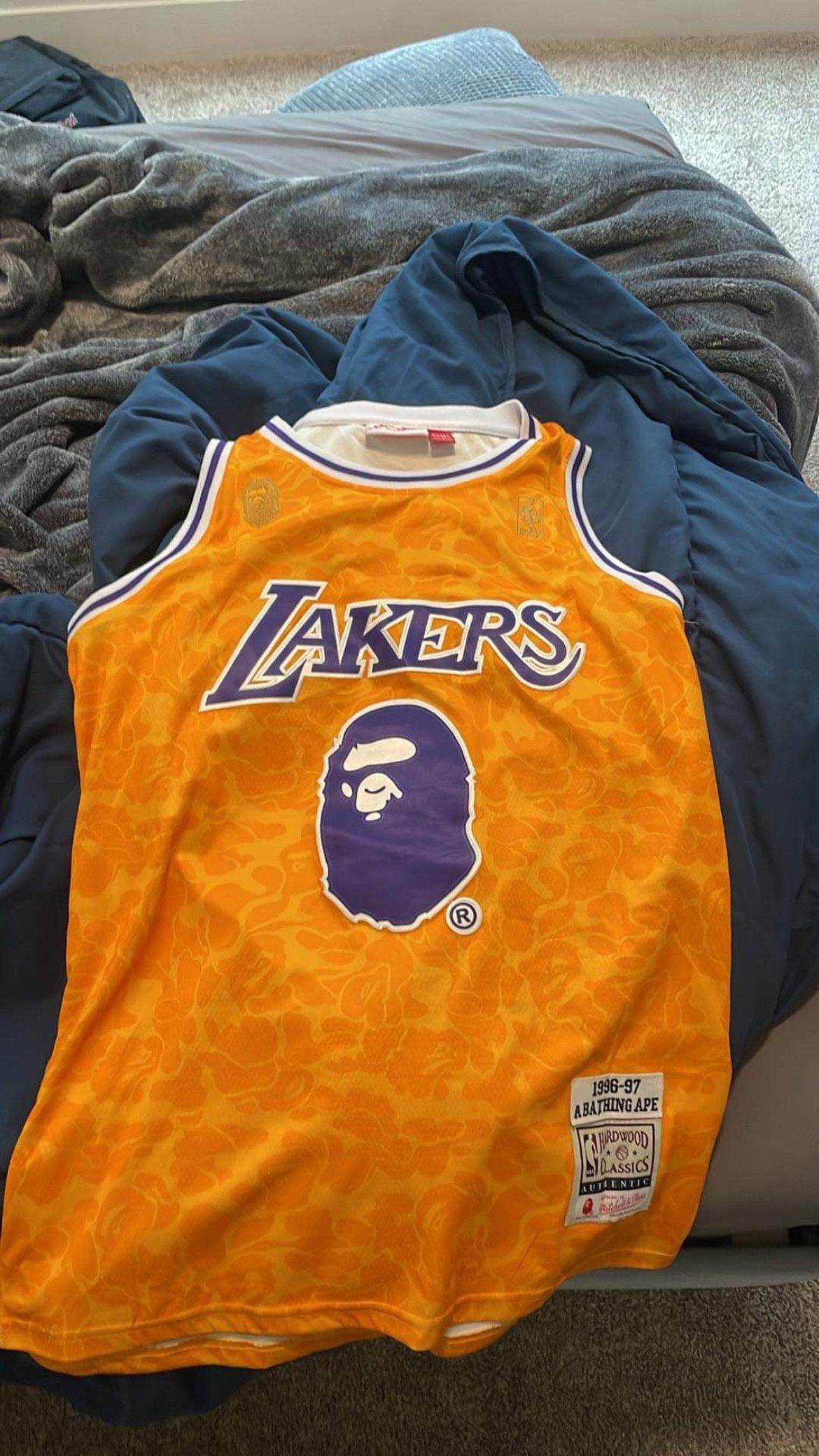 Bape Lakers Jersey (From Bape Store In Japan)