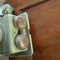 Antique Microphone Telephone