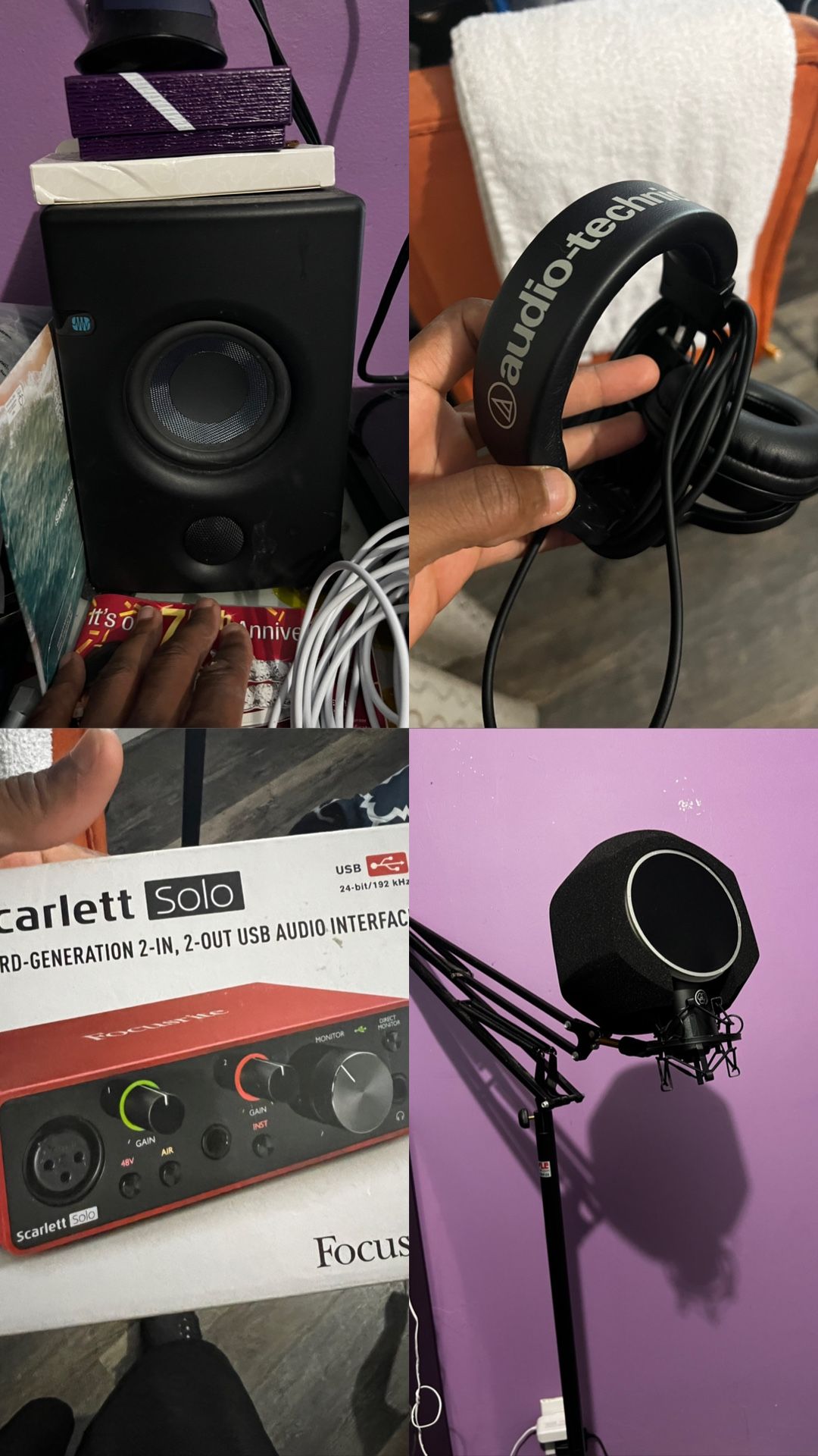 AUDIO STUDIO SETUP