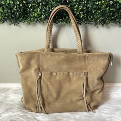 All Saints Fleur de Lis East West Tote Bag Tan for Sale in Jersey