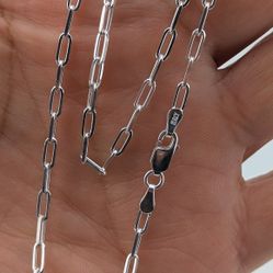 925 Italian Sterling Silver Necklace 