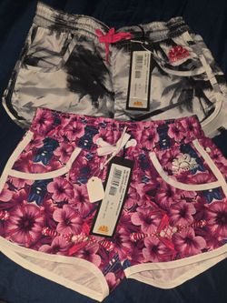 SUNDEK Girls’ Boardshorts – Size 8 – NWT – Set of 2 🌺
