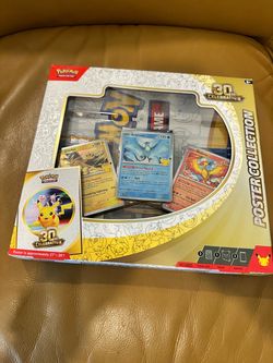 Pokémon 30th Celebration Poster Collection Box