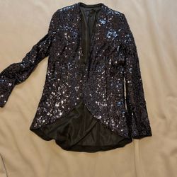 Women’s Size Small Sequined Blazer 