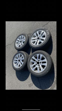 4 - 205/55r16 5x120 5x4.72 Stock Bmw 330 328 3 Series Wheels Rims Good 80% Treads Tires!