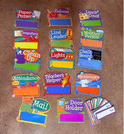 Classroom Jobs Bulletin Board Set