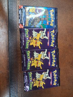 Pokémon Trick or Trade Booster Packs x4