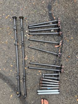 Galvanized pipes