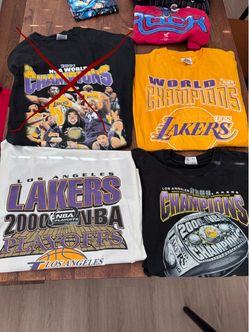 Vintage Laker Championship Shirts