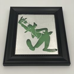 Disney Goofy Framed Cut Metal Wall Art