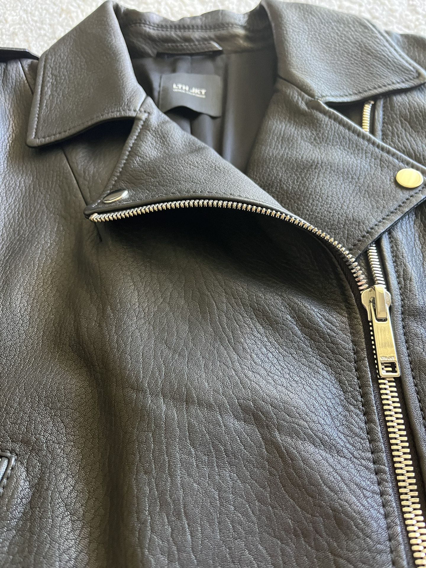 Leather Black Women  jacket 