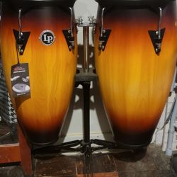 LP Congas with Stand