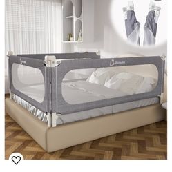Magic fox Foldable Bed Rail For Toddler 