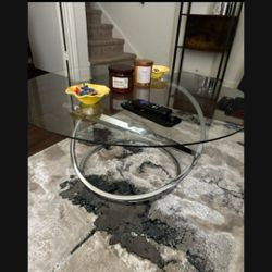 3 Piece Glass Table Set