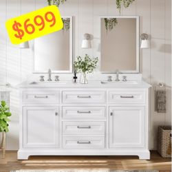 60 inch Vanity with Top #50060D 